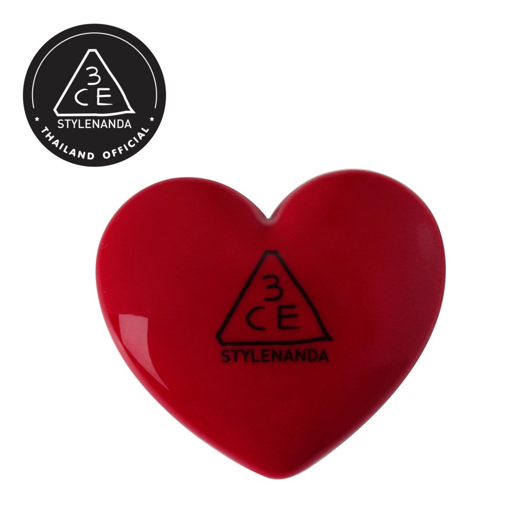 3CE HEART POT LIP #BRICK RED