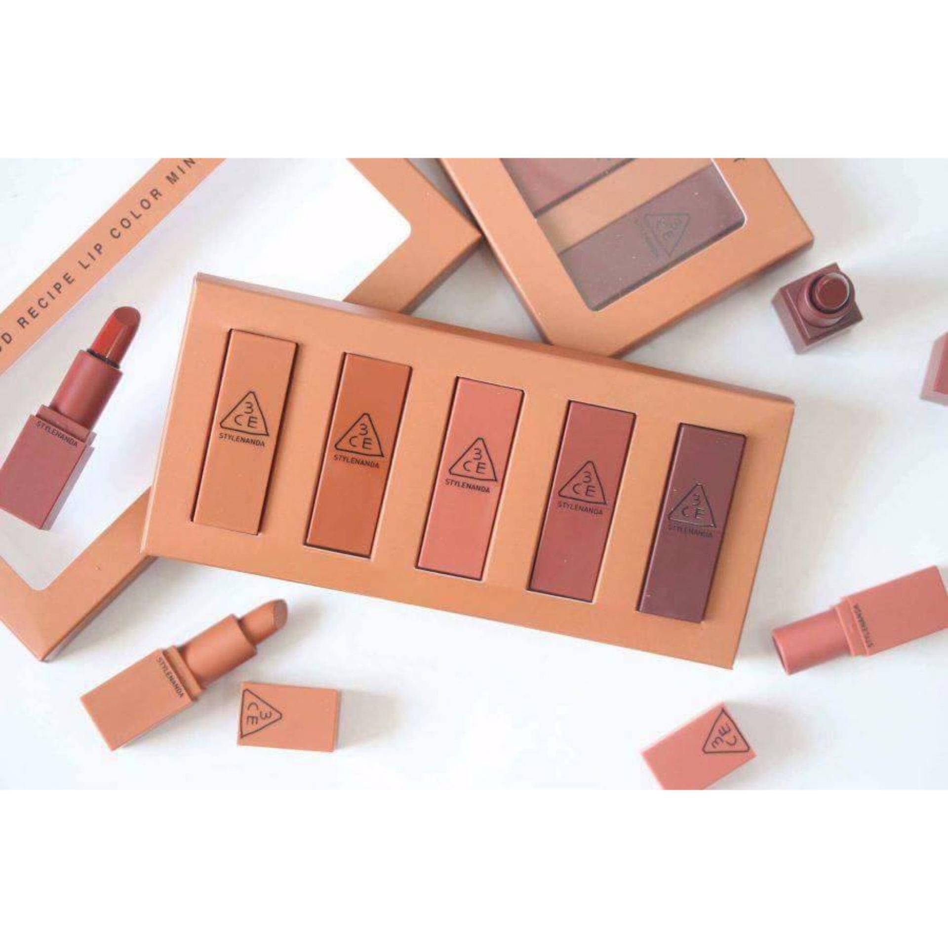 3CE MOOD RECIPE LIP COLOR MINI KIT (1เซ็ท) 3CE MOOD RECIPE LIP COLOR MINI KIT (1เซ็ท)