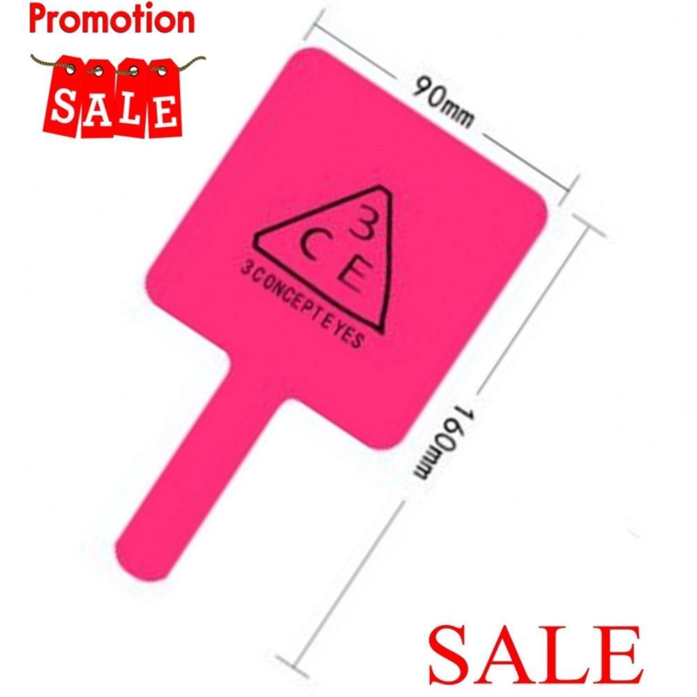 กระจกขนาดพกพา 3CE Stylenanda Squareb (Pink)1ชิ้น กระจกขนาดพกพา 3CE Stylenanda Squareb (Pink)1ชิ้น