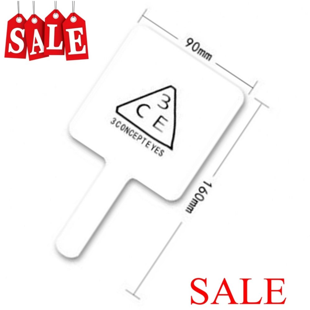 กระจกขนาดพกพา 3CE Stylenanda Squareb (White)1ชิ้น กระจกขนาดพกพา 3CE Stylenanda Squareb (White)1ชิ้น