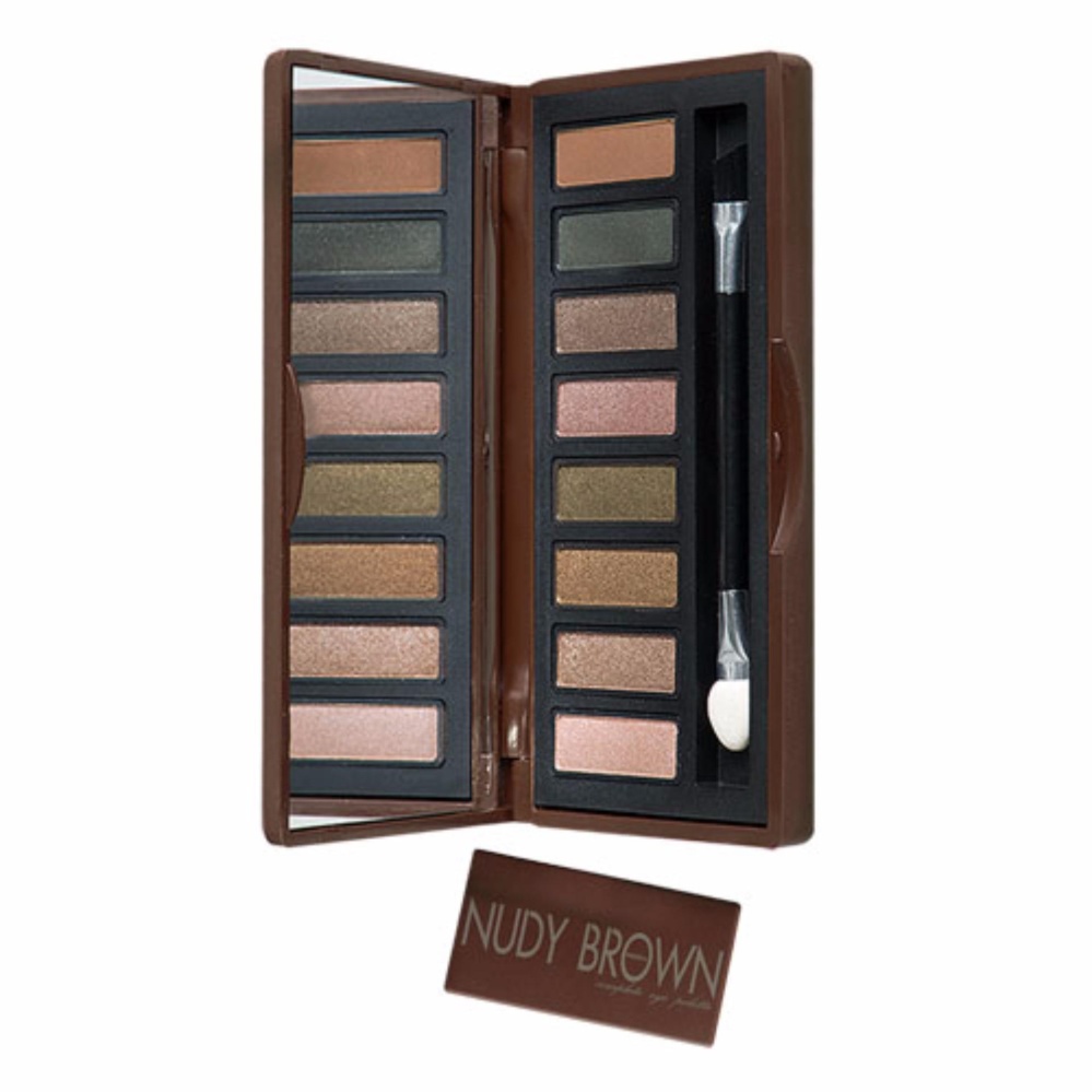 มิสทิน นูดี้ บราวน์ คอมพลีท อาย พาเลท 7 กรัม MISTINE NUDY BROWN COMPLETE EYE PALETTE 7 G