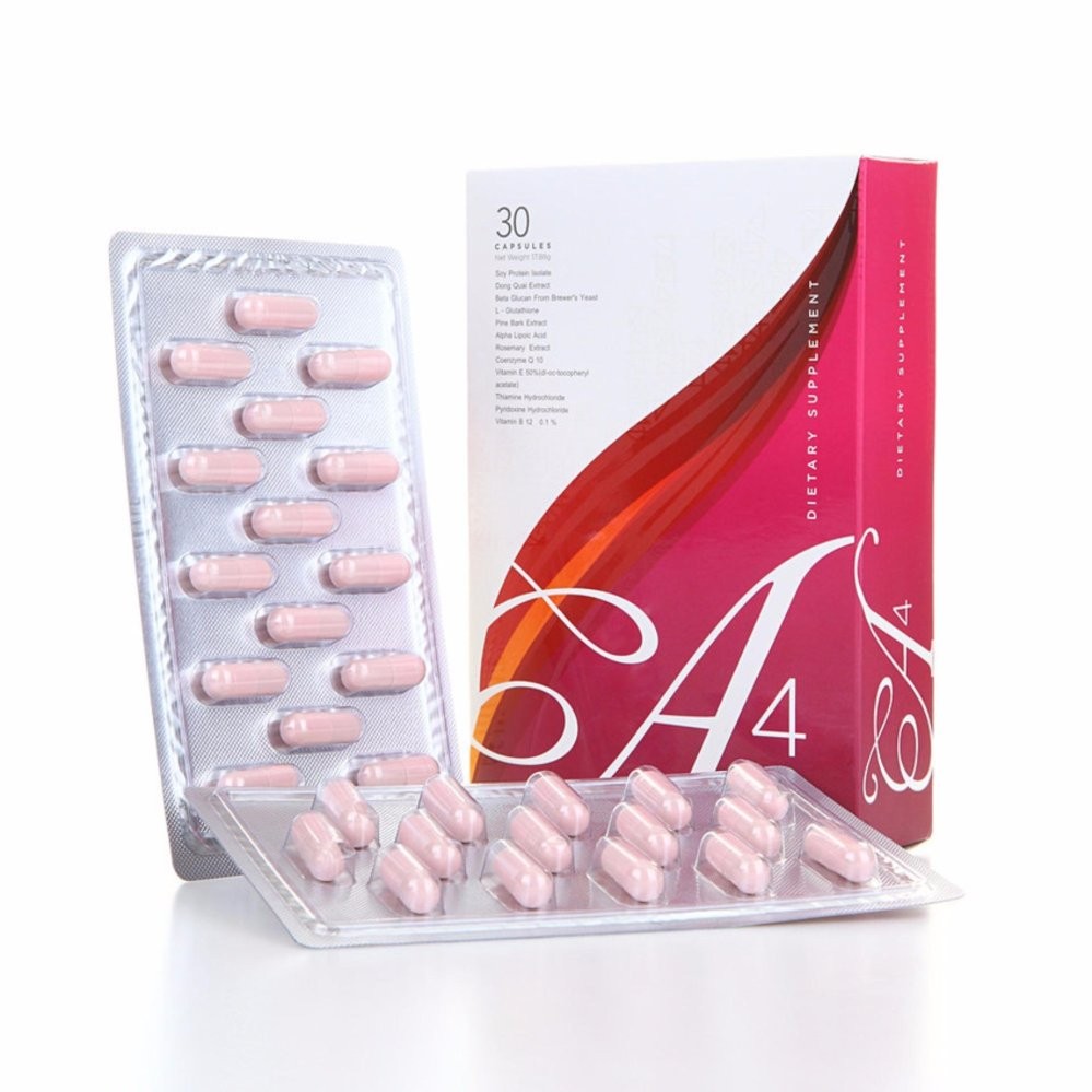 A-4 ผลิตภัณฑ์เสริมอาหารสำหรับผู้หญิง เอ โฟร์ 30 แคปซูล/กล่อง