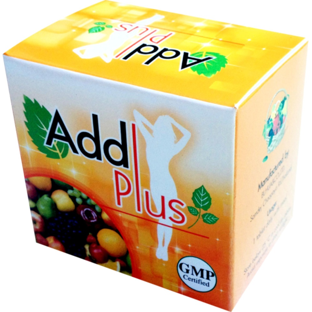 ADD PLUS วิตมินเพิ่มนำหนัก ช่วยเพิ่มนำหนัก เจริญอาหาร (1SET)