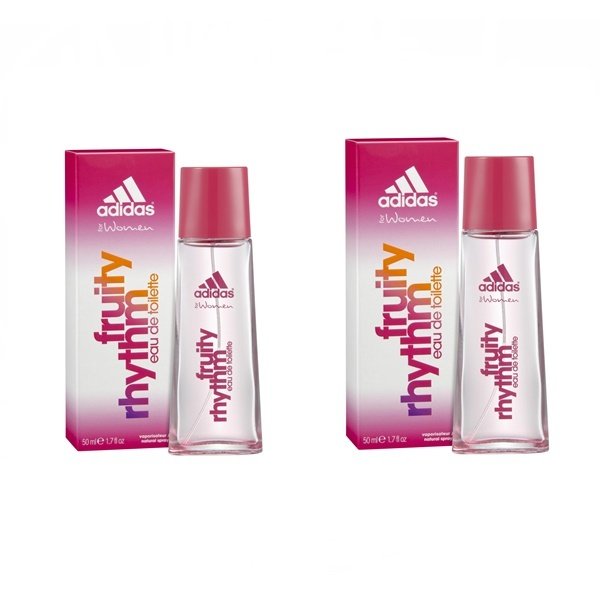 Adidas Fruity Rhythm EDT 50 ml. แพคคู่ ( พร้อมกล่อง )