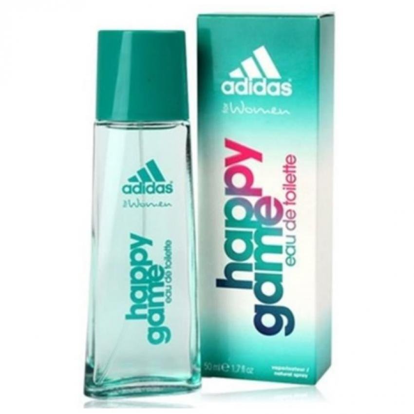 Adidas Happy Game for women edt 50 ml พร้อมกล่อง