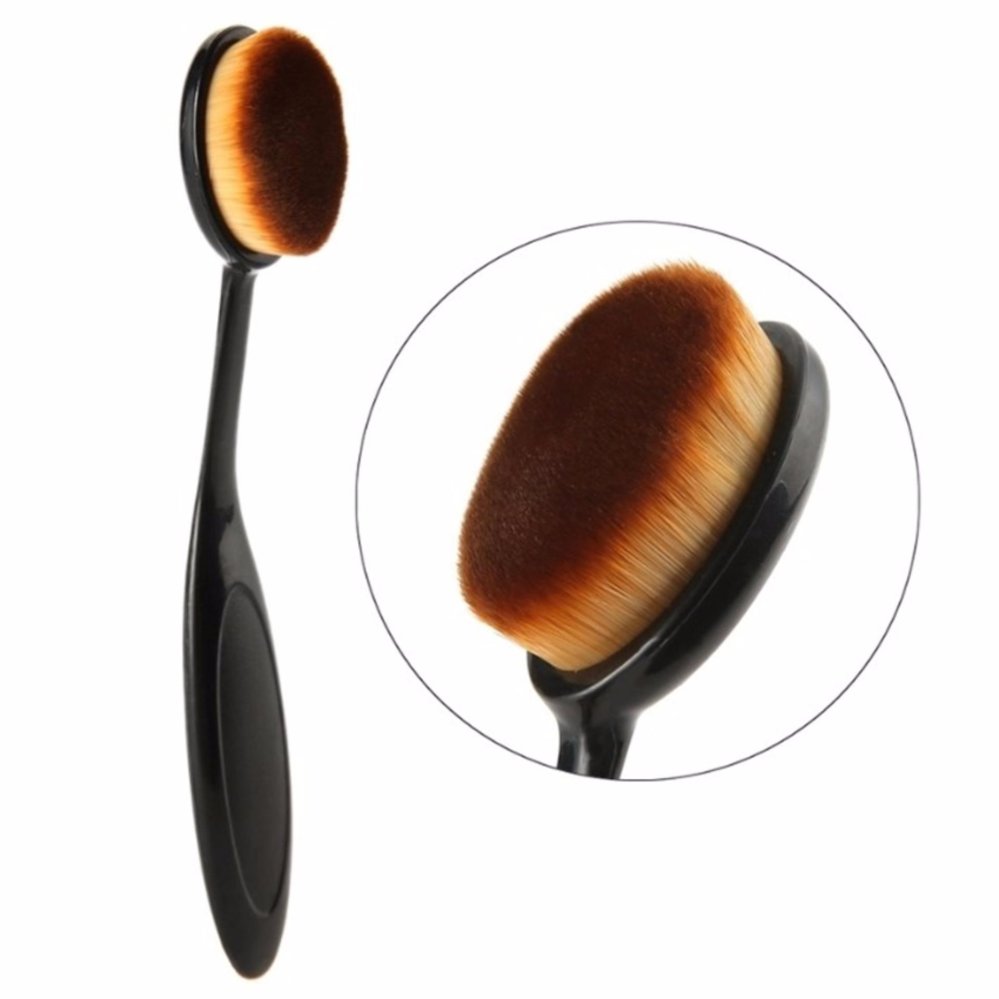 แปรง แปรงเกลี่ยงรองพื้น BB Cream Powder Blush Brush - Black แปรง แปรงเกลี่ยงรองพื้น BB Cream Powder Blush Brush - Black