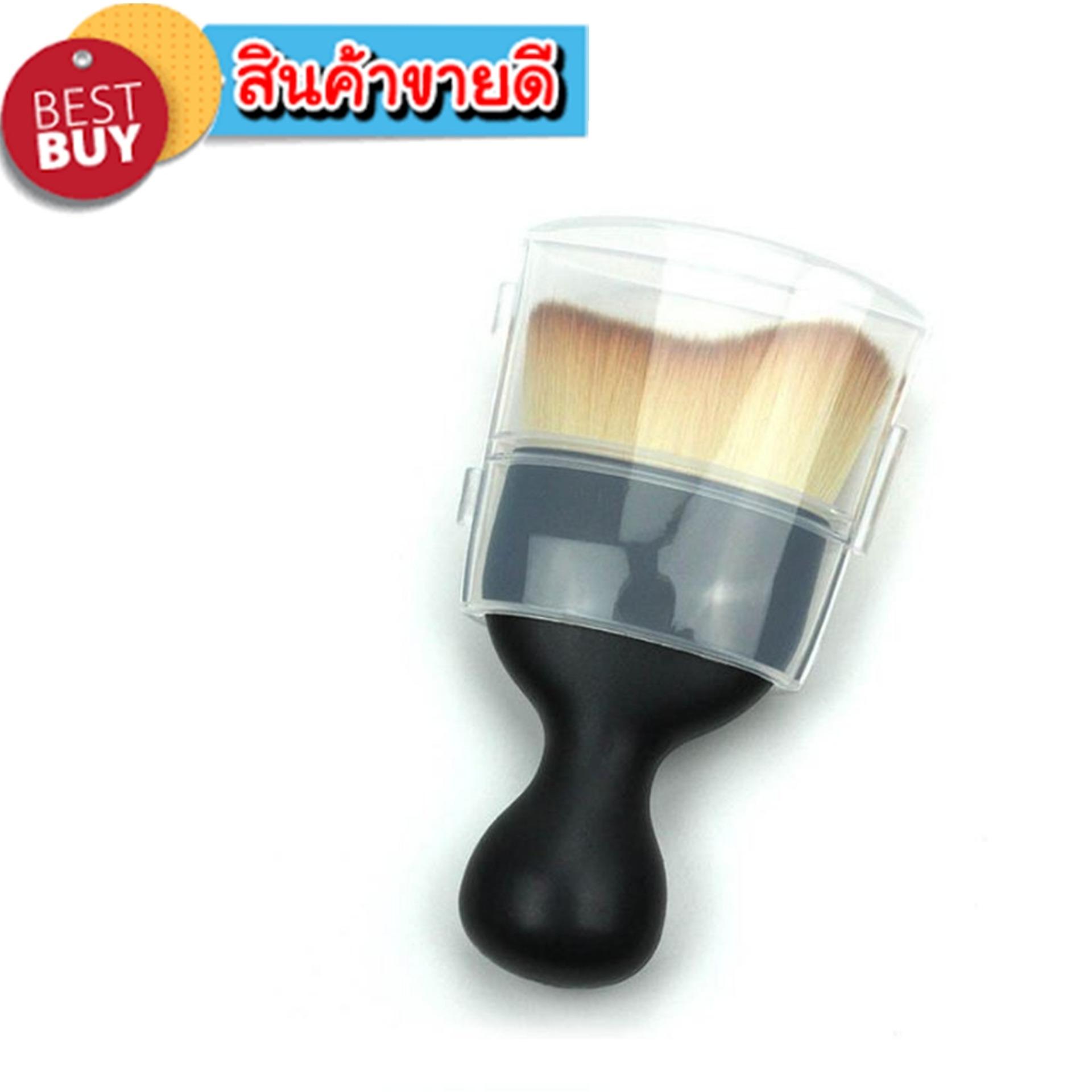 แปรงเกลี่ยรองพื้น Curved Face Brush+ฝาครอบ(1ชิ้น) แปรงเกลี่ยรองพื้น Curved Face Brush+ฝาครอบ(1ชิ้น)