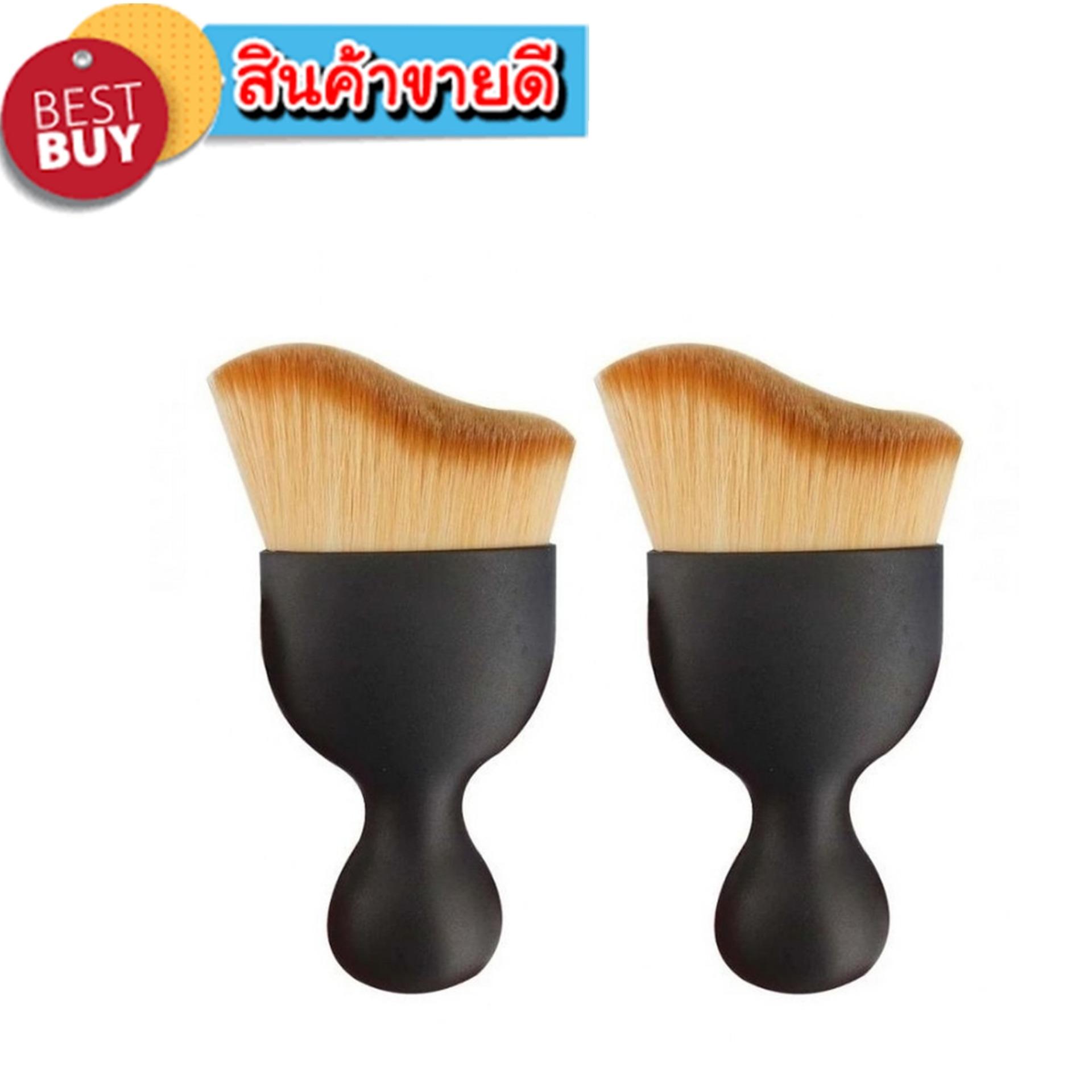 Original แปรงเกลี่ยรองพื้น Curved Face Brush(2ชิ้น) Original แปรงเกลี่ยรองพื้น Curved Face Brush(2ชิ้น)