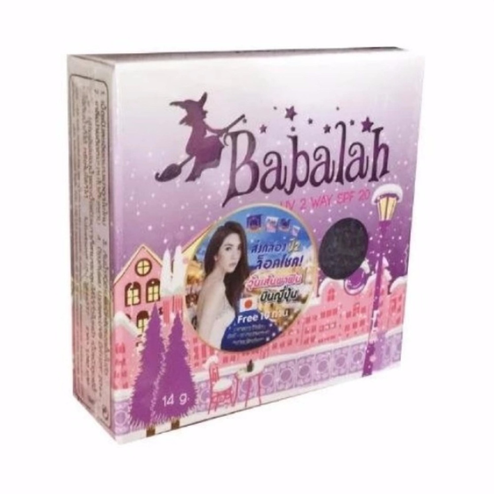 Babalah บาบาร่า แป้งเค้กทูเวย์ ผสมรองพื้น 2 Way 14 g. เบอร์ 1 ( 1 ตลับ )