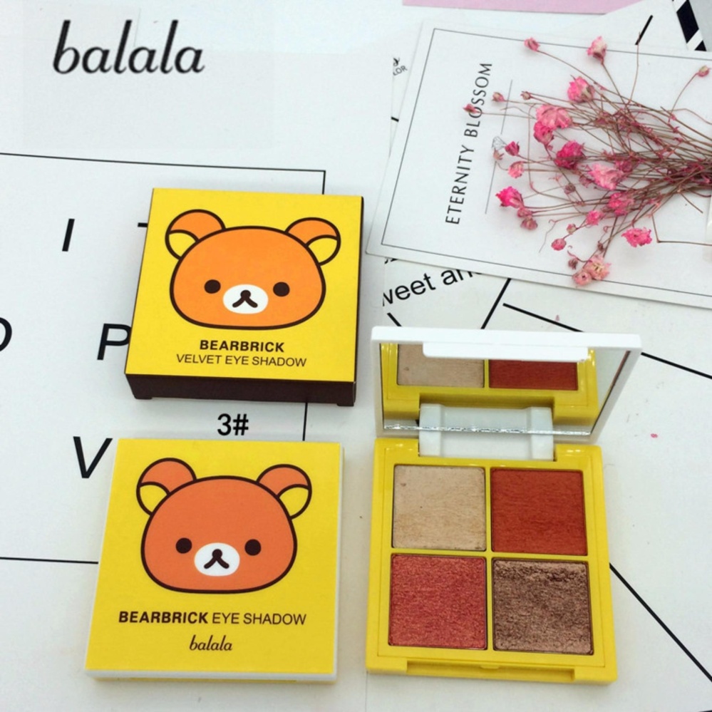 อายแชโดว์ BALALA Bearbrick เนื้อกำมะหยี่ #03