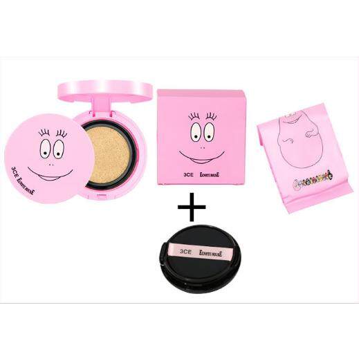 คุชชั่นBarbapapa 3CE x BARBAPAPA EUNHYE HOUSE Fitting Cushion Foundation
