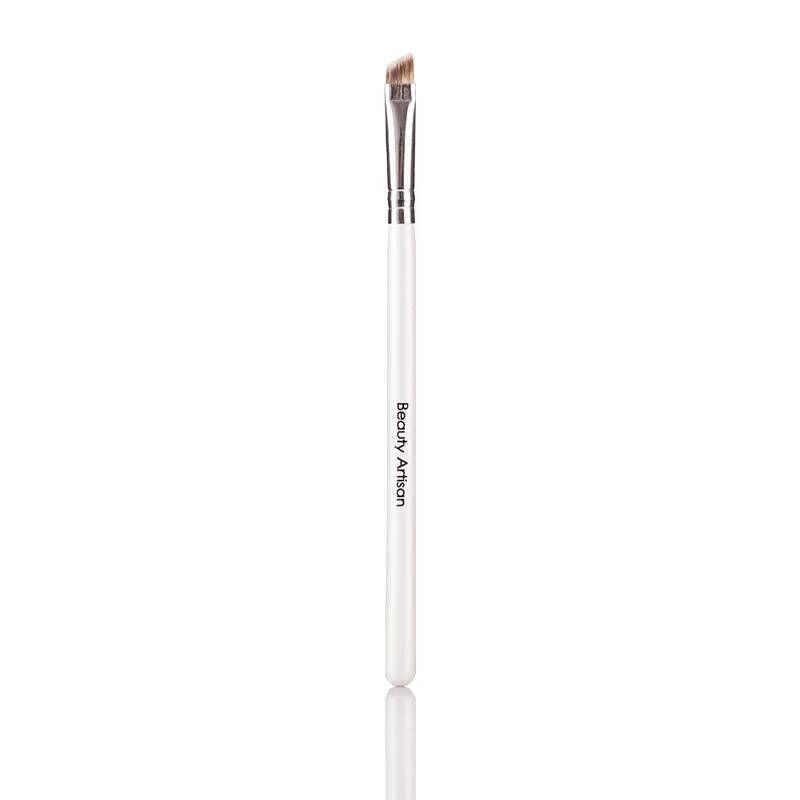 Beauty Artisan หัวเอียงแปรงปัดคิ้วคิ้วแปรงแต่งหน้าเส้นใยไฟเบอร์ขนสัตว์แปรงแต่งคิ้วมุมเอียงแปรงปัดคิ้วเฉพาะทางเขียนคิ้วเครื่องมือ