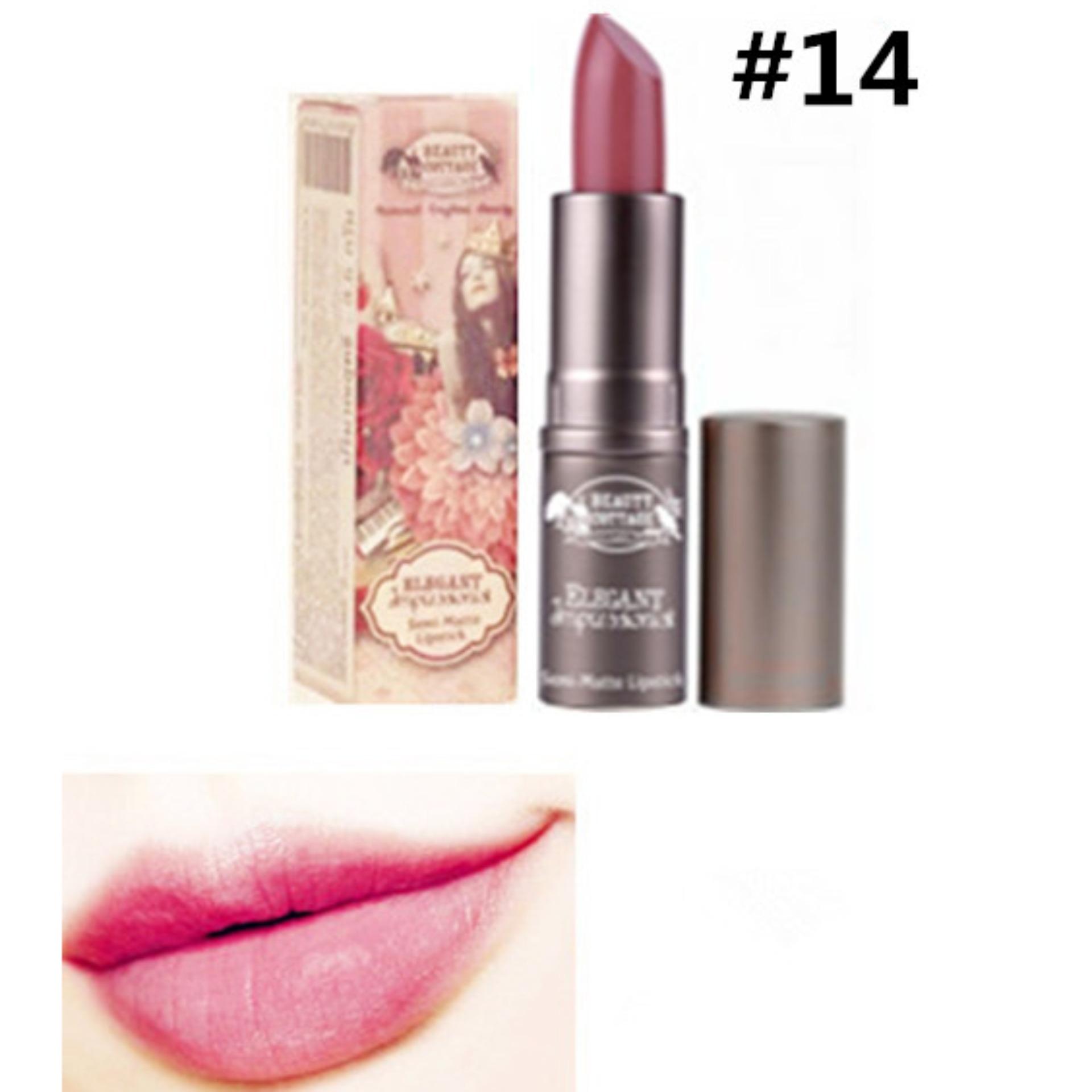 ลิป บิวตี้ BEAUTY COTTAGE No.7,8,9,14,17,18,19 ,สีสวยสุดฮิตในตำนาน 3.5g*1 ลิป บิวตี้ BEAUTY COTTAGE No.7,8,9,14,17,18,19 ,สีสวยสุดฮิตในตำนาน 3.5g*1
