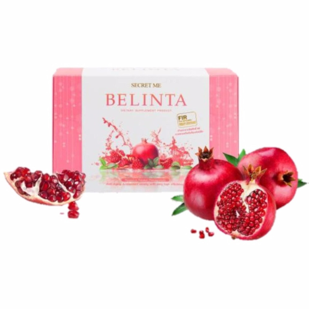 BELINTA by secret me อาหารเสริมบำรุงผิวเบลินต้า (15ซอง/กล่อง) 1 กล่อง BELINTA by secret me อาหารเสริมบำรุงผิวเบลินต้า (15ซอง/กล่อง) 1 กล่อง