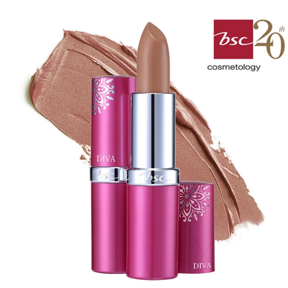 BSC DIVA SUPER MATTE LIP COLOR สี V3 BSC DIVA SUPER MATTE LIP COLOR สี V3