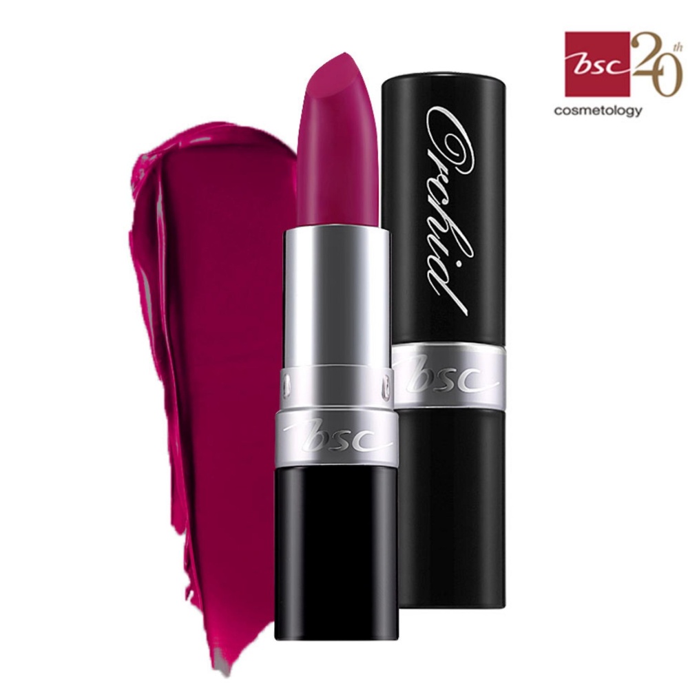 BSC ORCHID CREAMY MATTE LIP COLOR สี VR BSC ORCHID CREAMY MATTE LIP COLOR สี VR