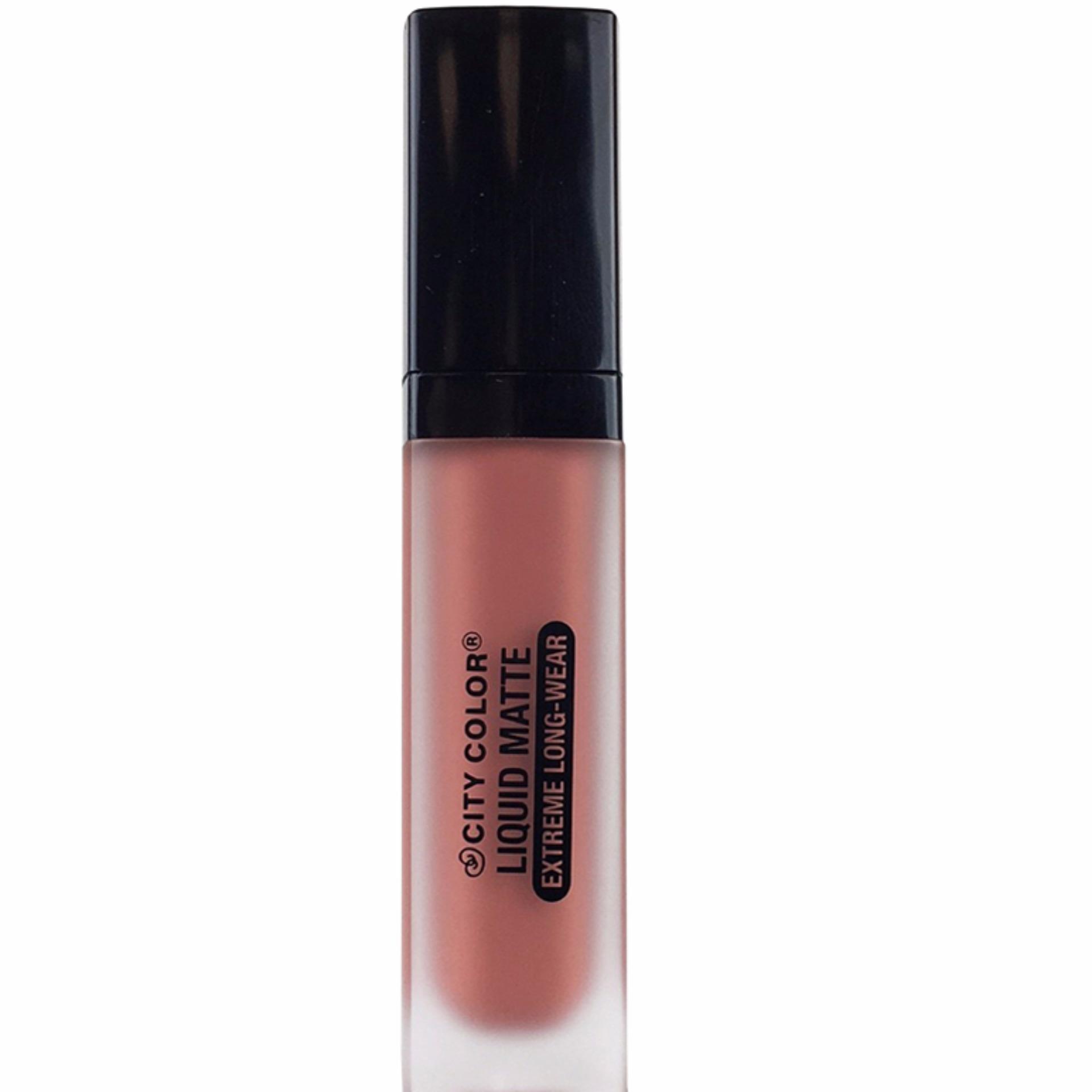 City Color LIQUID MATTE Lipstick L0052-4 Cappuccino City Color LIQUID MATTE Lipstick L0052-4 Cappuccino