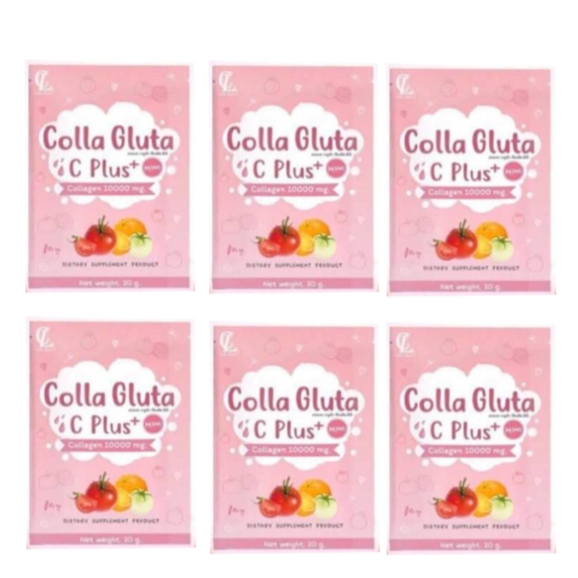 Colla Gluta c plus moni มะเขือเทศ เทพแหางการบำรุงผิว โฉมใหม่ ไซส์มินิขนาดพกพา ขาวกระจ่าง สวยไฉไล มาจากข้างใน 5ซอง/กล่อง(6กล่อง) Colla Gluta c plus moni มะเขือเทศ เทพแหางการบำรุงผิว โฉมใหม่ ไซส์มินิขนาดพกพา ขาวกระจ่าง สวยไฉไล มาจากข้างใน 5ซอง/กล่อง(6กล่อง)
