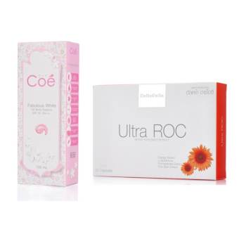 CollaColla Ultra ROC (30 แคปซูล/กล่อง) 1 กล่อง จับคู่กับ Coe (100 mL) 1 กล่อง CollaColla Ultra ROC (30 แคปซูล/กล่อง) 1 กล่อง จับคู่กับ Coe (100 mL) 1 กล่อง