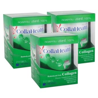 Collahealth Collagen คอลลาเฮลท์ คอลลาเจนจากปลาทะเล 200g x 3 Box Collahealth Collagen คอลลาเฮลท์ คอลลาเจนจากปลาทะเล 200g x 3 Box