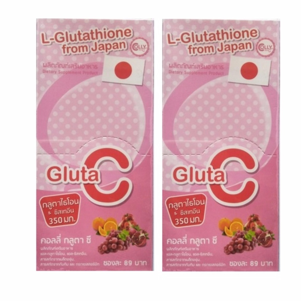 Colly Gluta C คอลลี่ กลูต้า ซี ยกกล่อง (28 แคปซูล x 2 กล่อง) Colly Gluta C คอลลี่ กลูต้า ซี ยกกล่อง (28 แคปซูล x 2 กล่อง)