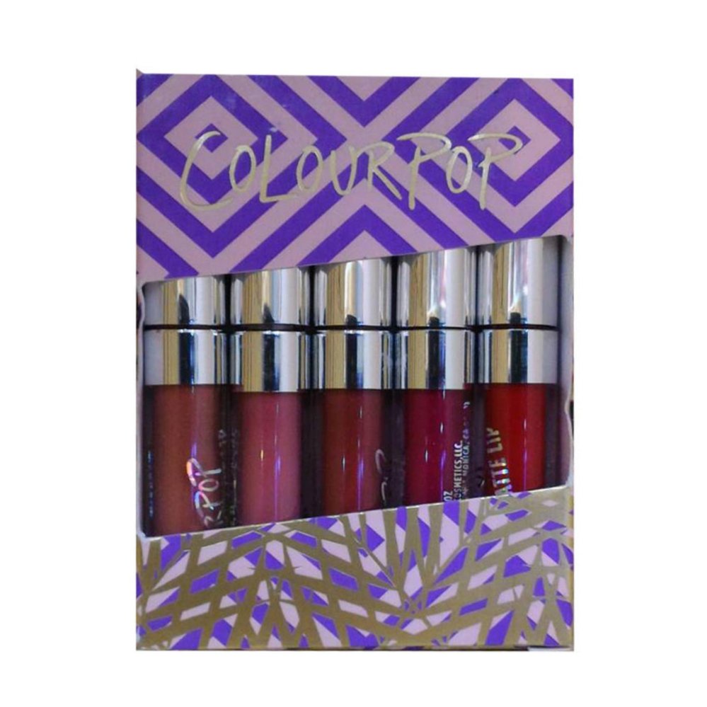 Colourpop Ultra Matte Mini Kits ลิปสติกเนื้อลิขวิดไซต์มินิมาในเซต 5 สี สีสวย เม็ดสีแน่น เนื้อบางเบาทาแล้วแมทแห้งสนิทกับริมฝีปาก กลบสีปากได้มิด ติดทนนาน คุณภาพดีเกินราคา 5*1g #Foxy (1 เซ็ท) Colourpop Ultra Matte Mini Kits ลิปสติกเนื้อลิขวิดไซต์มินิมาในเซต 5 สี สีสวย เม็ดสีแน่น เนื้อบางเบาทาแล้วแมทแห้งสนิทกับริมฝีปาก กลบสีปากได้มิด ติดทนนาน คุณภาพดีเกินราคา 5*1g #Foxy (1 เซ็ท)