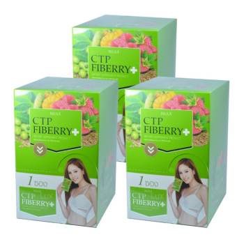 CTP Fiberry Detox ดีท็อกล้างสารพิษในลำไส้ 10 ซอง (3 กล่อง) CTP Fiberry Detox ดีท็อกล้างสารพิษในลำไส้ 10 ซอง (3 กล่อง)
