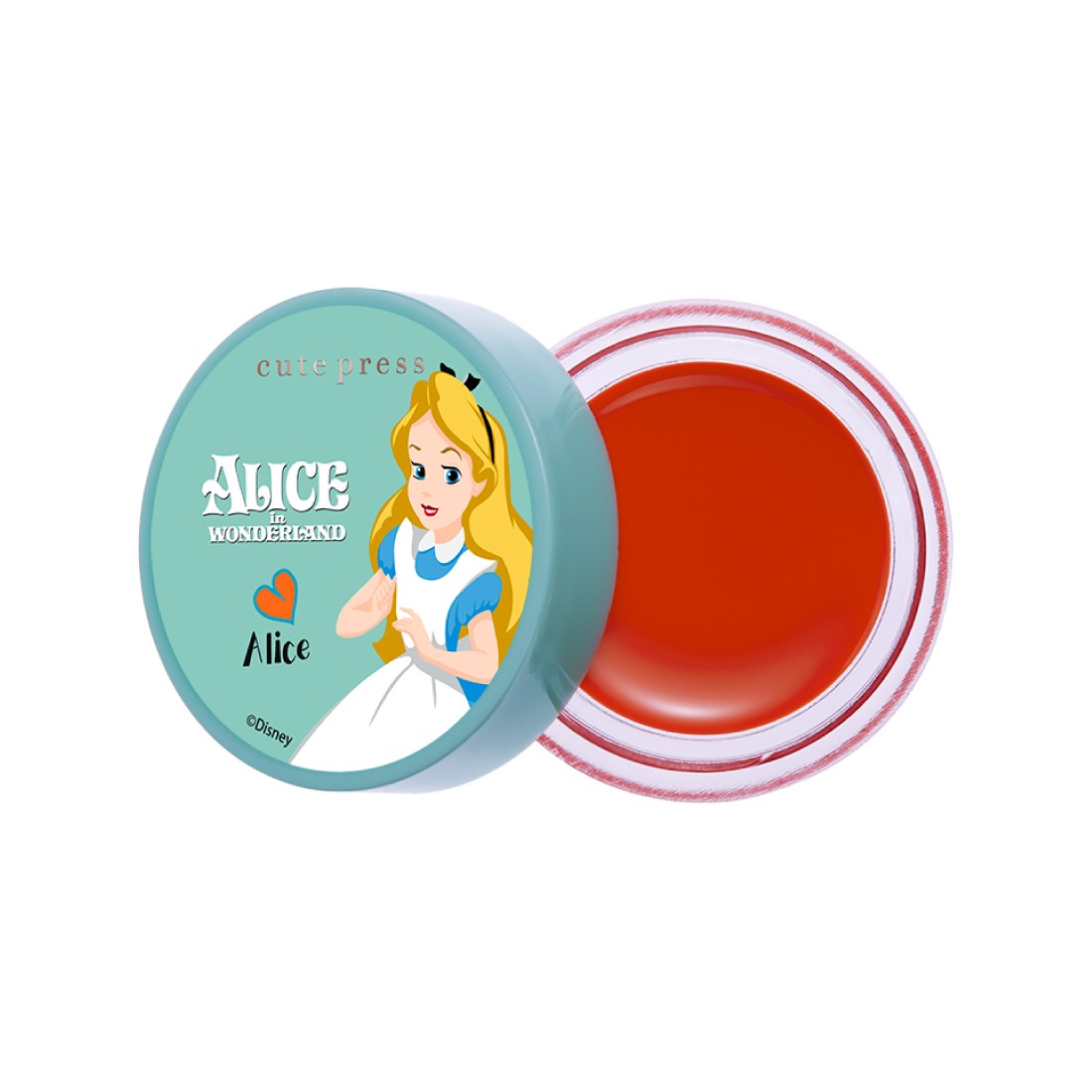 Cute Press x Alice in Wonderland Tint Balm ลิปบาล์ม # Cheshire Cat สีชมพู Cute Press x Alice in Wonderland Tint Balm ลิปบาล์ม # Cheshire Cat สีชมพู