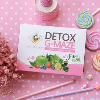 Detox G-Maze ดีท็อกซ์ จีเมซ ทำความสะอาดลำไส้ จุดเริ่มต้นของการลดน้ำหนัก 1 กล่อง (5 ซอง/กล่อง) Detox G-Maze ดีท็อกซ์ จีเมซ ทำความสะอาดลำไส้ จุดเริ่มต้นของการลดน้ำหนัก 1 กล่อง (5 ซอง/กล่อง)