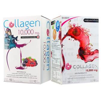 Donut Collagen 10000 mg. โดนัท คอลลาเจน กลิ่นเชอร์รี่ (10 ซอง) + Donut Collagen 10000 mg. โดนัท คอลลาเจน กลิ่นเบอร์รี่ (10 ซอง) Donut Collagen 10000 mg. โดนัท คอลลาเจน กลิ่นเชอร์รี่ (10 ซอง) + Donut Collagen 10000 mg. โดนัท คอลลาเจน กลิ่นเบอร์รี่ (10 ซอง)