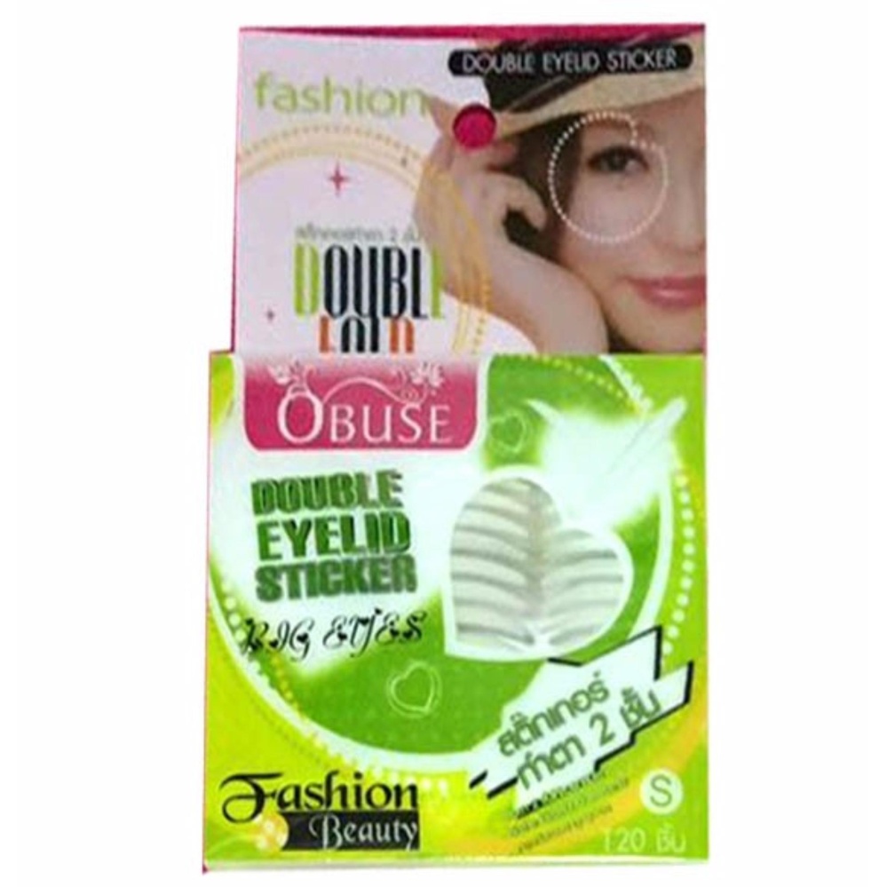 Double eyelid sticker สติ๊กเกอร์ทำตา 2 ชั้น Sizd S OBUSE (120 ชิ้น)