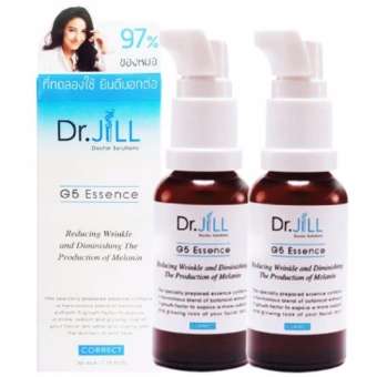 DR.JILL G5 ESSENCE ผลิตภัณฑ์บำรุงผิวหน้า เอสเซ้นส์น้ำนมเข้มข้นด๊อกเตอร์จิล ขนาดบรรจุ 30 ml. (2ขวด) DR.JILL G5 ESSENCE ผลิตภัณฑ์บำรุงผิวหน้า เอสเซ้นส์น้ำนมเข้มข้นด๊อกเตอร์จิล ขนาดบรรจุ 30 ml. (2ขวด)