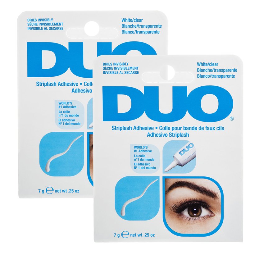 Duo Eyelash Adhesiveกาวติดขนตา7g White/Clear (2กล่อง)