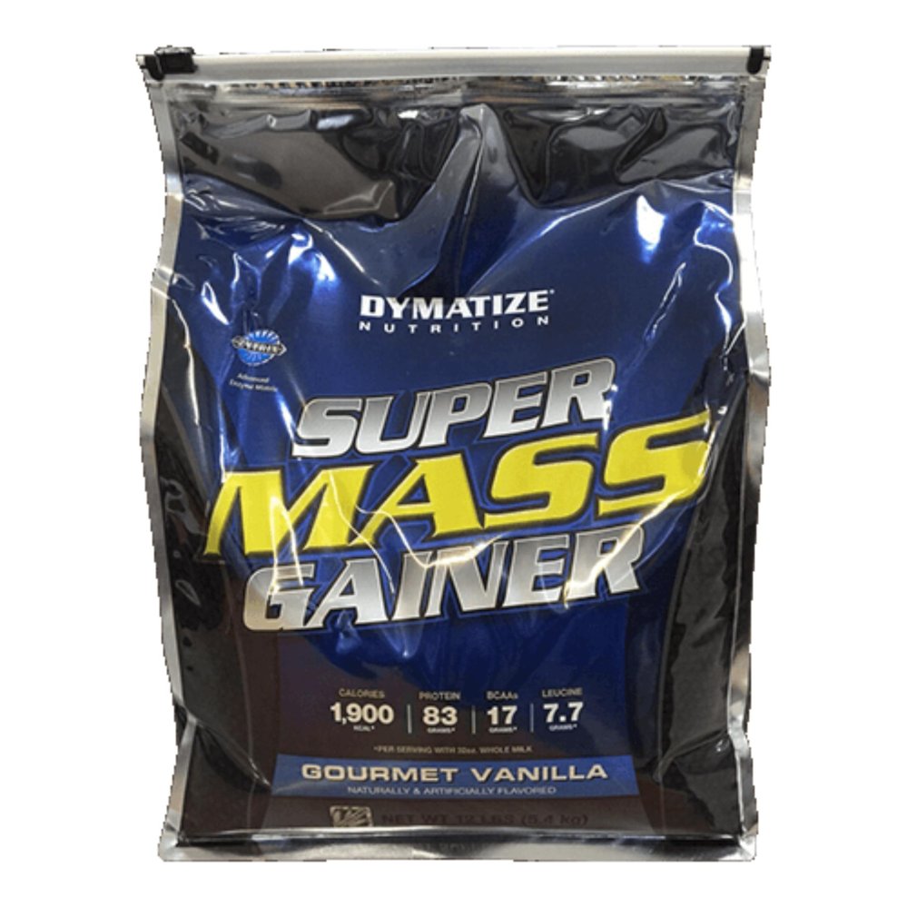 DYMATIZE NUTRITION SUPER MASS GAINER Cookie & Cream 12 LB (BAG) DYMATIZE NUTRITION SUPER MASS GAINER Cookie & Cream 12 LB (BAG)