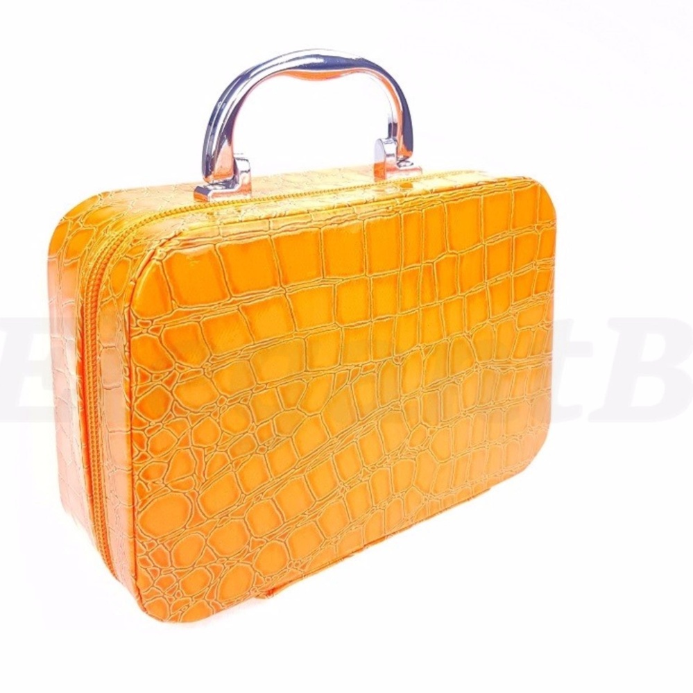EGB กระเป๋าใส่ เครื่องสำอางค์ สีเเดง PU หนังจระเข้ Cody Cosmetic Bag