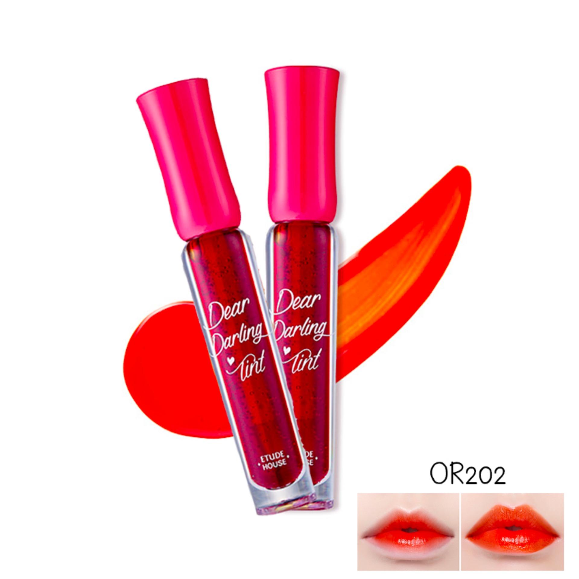 Etude Dear Darling Water Gel Tint 4.5g ลิปเจลทิ้นท์ #OR202 Orange Red (2 pc) Etude Dear Darling Water Gel Tint 4.5g ลิปเจลทิ้นท์ #OR202 Orange Red (2 pc)