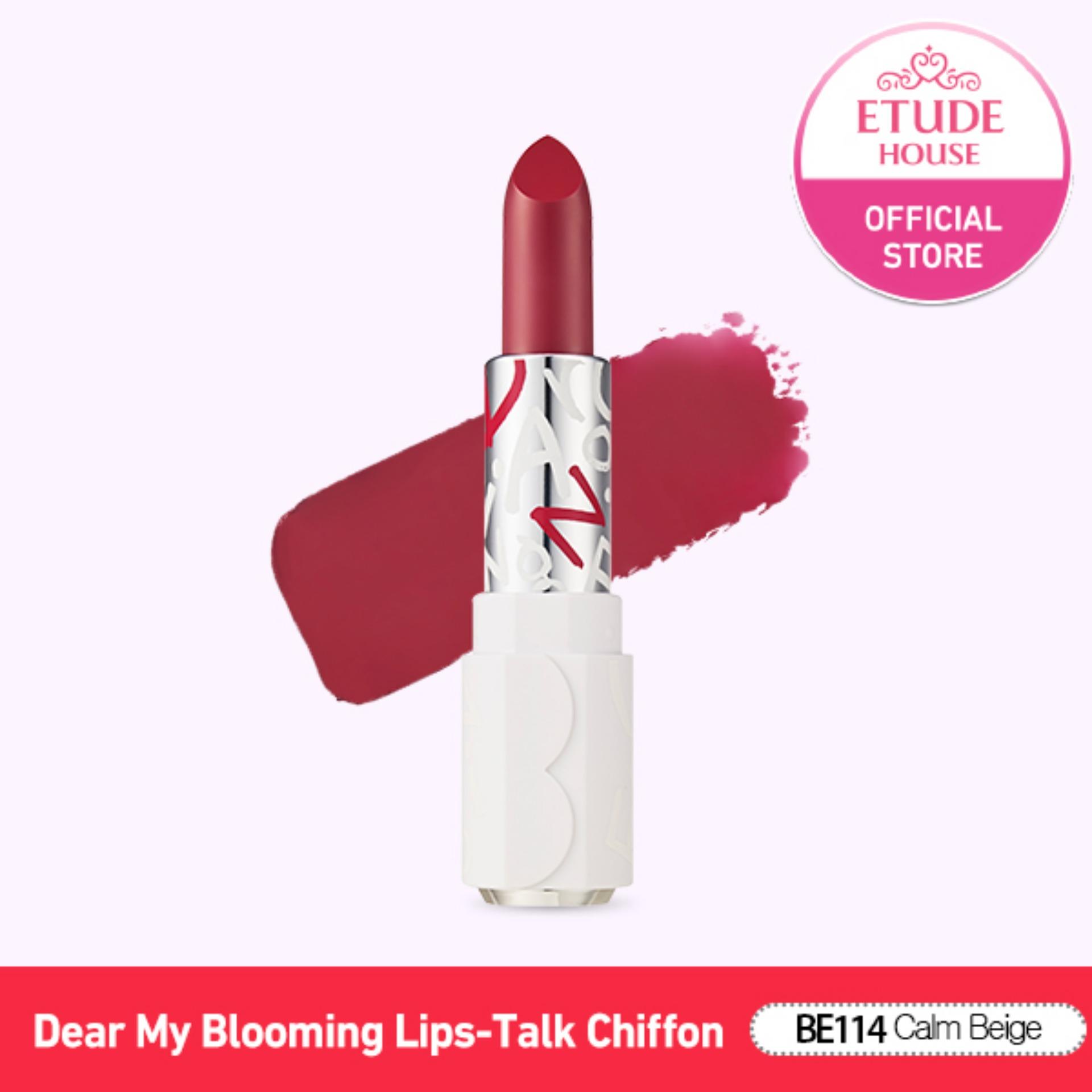 ETUDE HOUSE Colorful Drawing Dear My Blooming Lips-Talk Chiffon #BE116 Deep Beige (3.4 g) ETUDE HOUSE Colorful Drawing Dear My Blooming Lips-Talk Chiffon #BE116 Deep Beige (3.4 g)