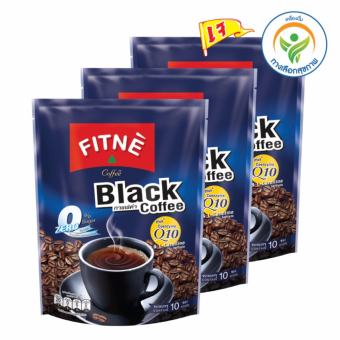 FITNE' ฟิตเน่ คอฟฟี่ กาแฟดำปรุงสำเร็จชนิดผง ผสมโคเอ็นไซม์ คิวเท็น ขนาด 10 ซอง 3 ถุง FITNE' ฟิตเน่ คอฟฟี่ กาแฟดำปรุงสำเร็จชนิดผง ผสมโคเอ็นไซม์ คิวเท็น ขนาด 10 ซอง 3 ถุง