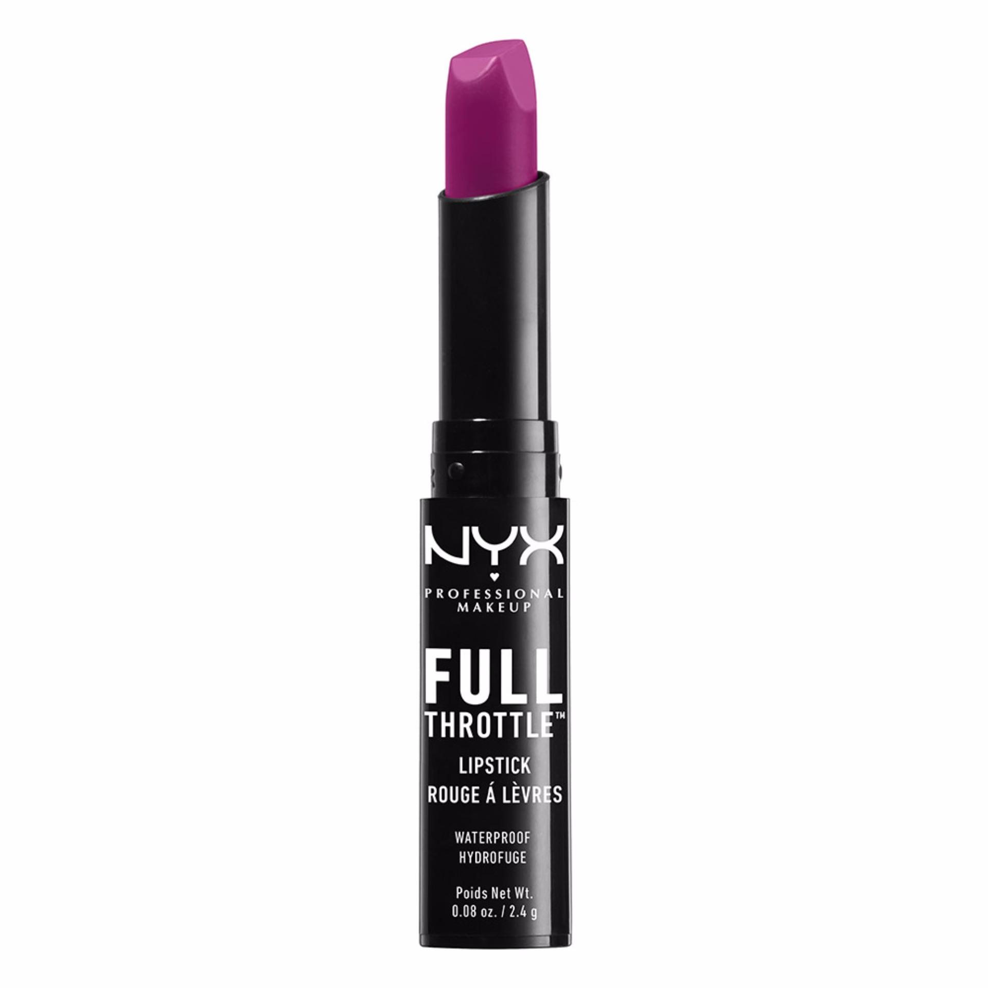 นิกซ์ โปรเฟสชั่นแนล เมคอัพ ฟูล ธรอทเทิล ลิปสติก - FTLS10 ล็อค ลิปสติก ลิปแมท NYX Professional Makeup Full Throttle Lipstick - FTLS10 Locked Lipstick Lip Matte นิกซ์ โปรเฟสชั่นแนล เมคอัพ ฟูล ธรอทเทิล ลิปสติก - FTLS10 ล็อค ลิปสติก ลิปแมท NYX Professional Makeup Full Throttle Lipstick - FTLS10 Locked Lipstick Lip Matte