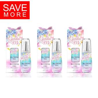 GDM Garden Me Blossom Gel การ์เด้นมี เจลน้ำดอกไม้ ดีเจนุ้ย ขาวใส ย้อนวัย ไม่ง้อโบท็อกซ์ 20 ml. (3 ขวด) GDM Garden Me Blossom Gel การ์เด้นมี เจลน้ำดอกไม้ ดีเจนุ้ย ขาวใส ย้อนวัย ไม่ง้อโบท็อกซ์ 20 ml. (3 ขวด)