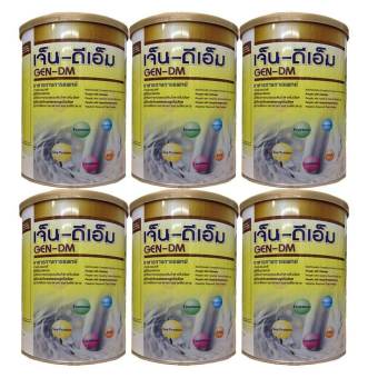 Gen-dm เจ็น ดีเอ็ม 400 กรัม (6 กระป๋อง) Gen-dm เจ็น ดีเอ็ม 400 กรัม (6 กระป๋อง)