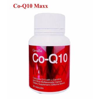 Giffarine Co-Q10 Maxx โคคิวเทน แม็กซ์ อาหารเสริม บำรุงหัวใจ ป้องกันหัวใจล้มเหลว (1 กระปุก) Giffarine Co-Q10 Maxx โคคิวเทน แม็กซ์ อาหารเสริม บำรุงหัวใจ ป้องกันหัวใจล้มเหลว (1 กระปุก)