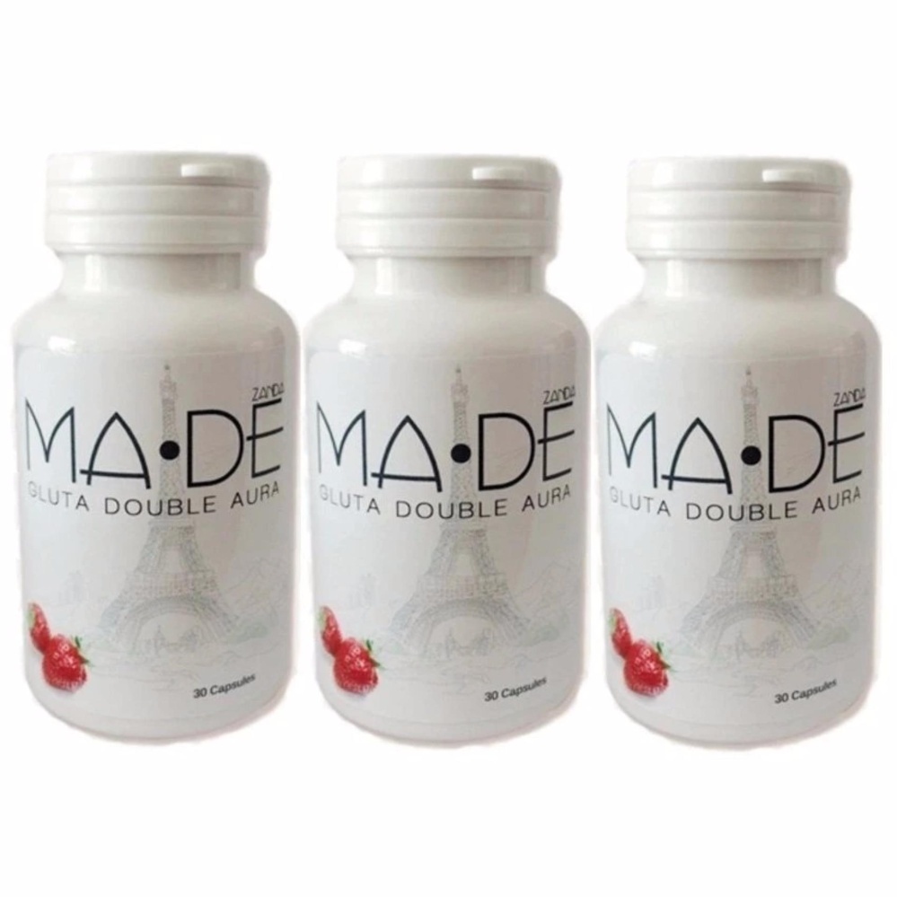 Gluta MA-DEอาหารเสริมผิวขาว30เม็ด(3กระปุก)