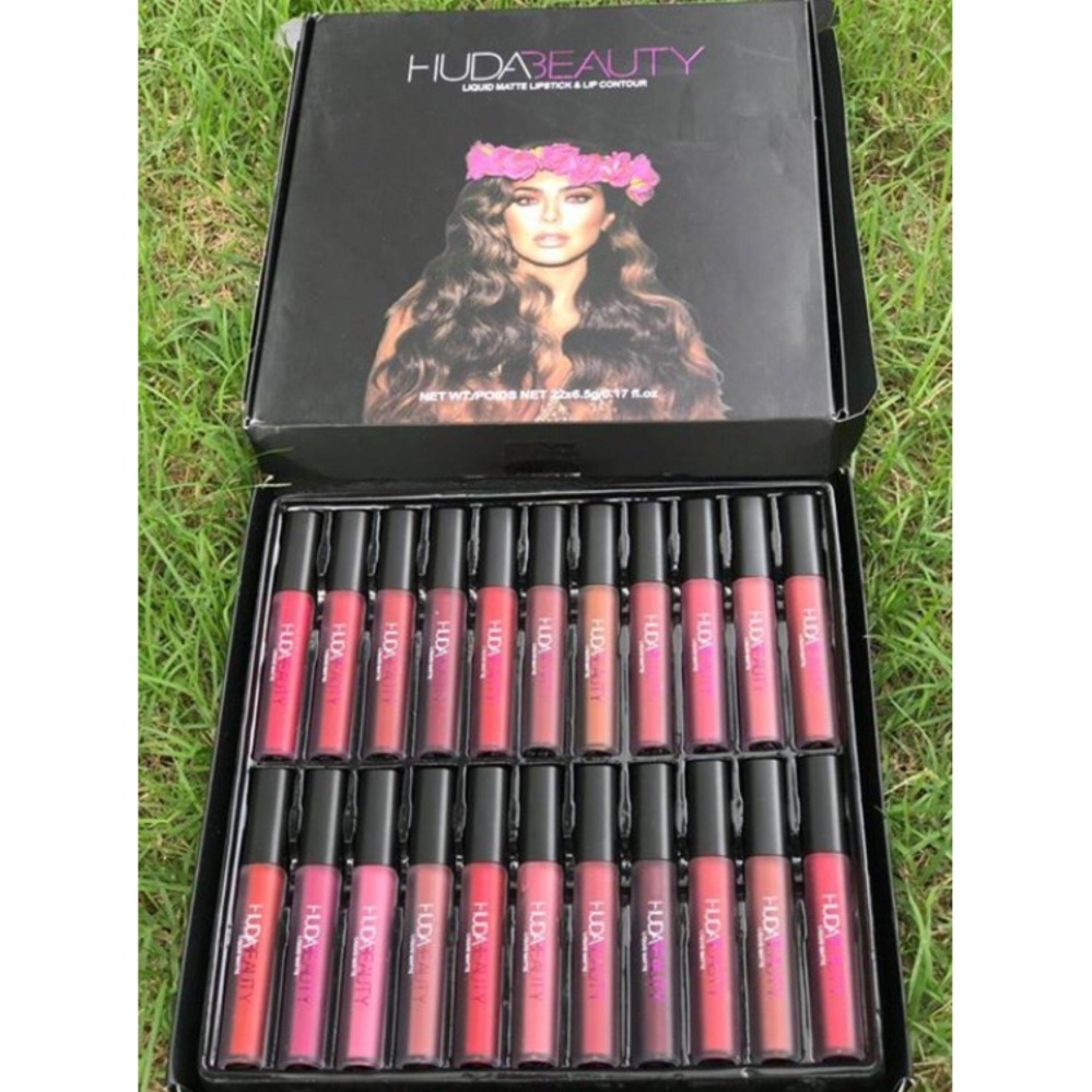 ลิป Huda Beauty Lipstick Set 22 แท่ง 22 สี รุ่นขายดี