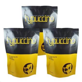 Hypuccino instant coffee mixไฮปูชิโน่ กาแฟที่หอมนุ่มรสคาปูชิโน่10ซอง(3กล่อง) Hypuccino instant coffee mixไฮปูชิโน่ กาแฟที่หอมนุ่มรสคาปูชิโน่10ซอง(3กล่อง)