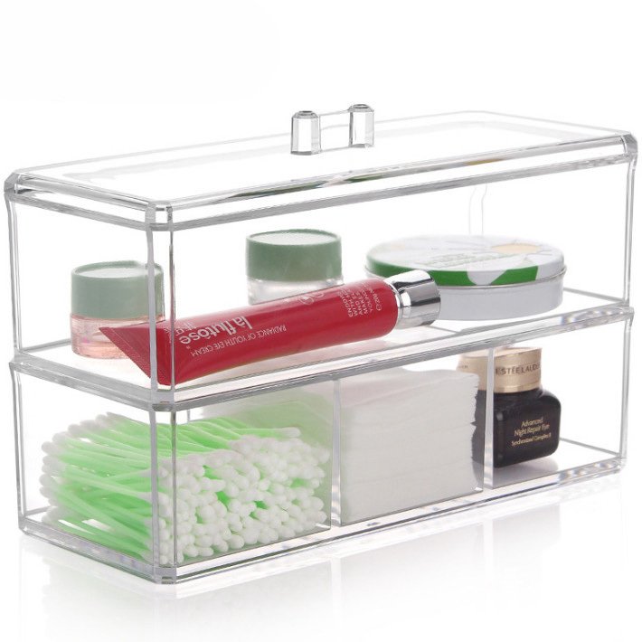 กล่องอะคริลิคใส่ของจุกจิก ถาดใส่ของ จัดระเบียบ organizer tray