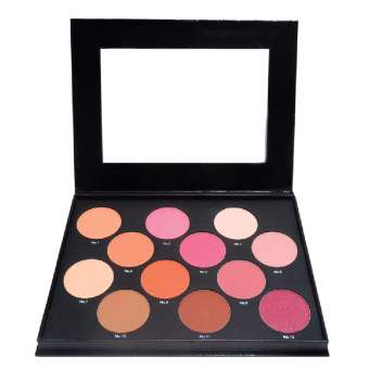 KMA Professional Colorful Pro Blush Pallete บลัชออน 12 โทนสี เนื้อสีเด่นชัด ติดทนนาน