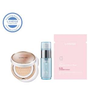 LANEIGE BB Cushion Anti-aging SPF 50+ PA+++ No.23C Cool Sand Set