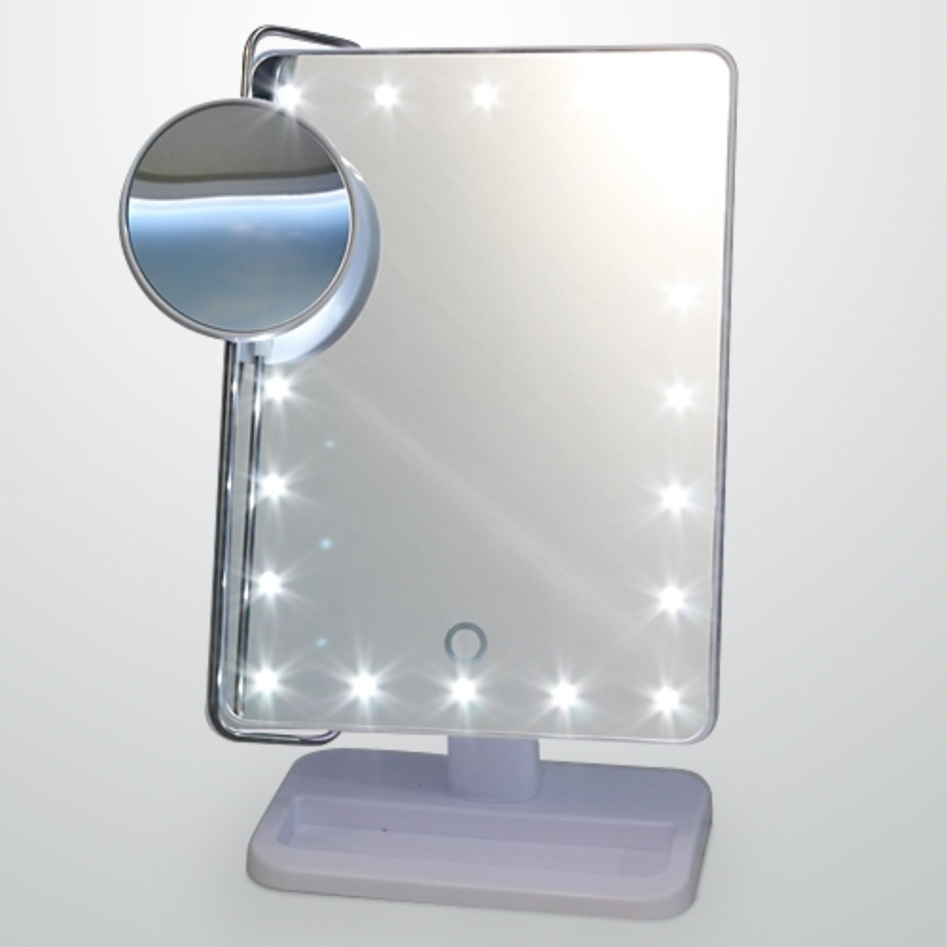 กระจกแต่งหน้า LED Travel Miiror