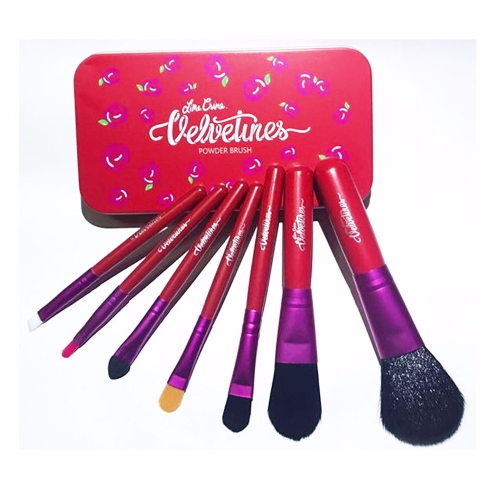 เซ็ตแปรง lime crime 7 ชิ้น (RED) 1 กล่อง